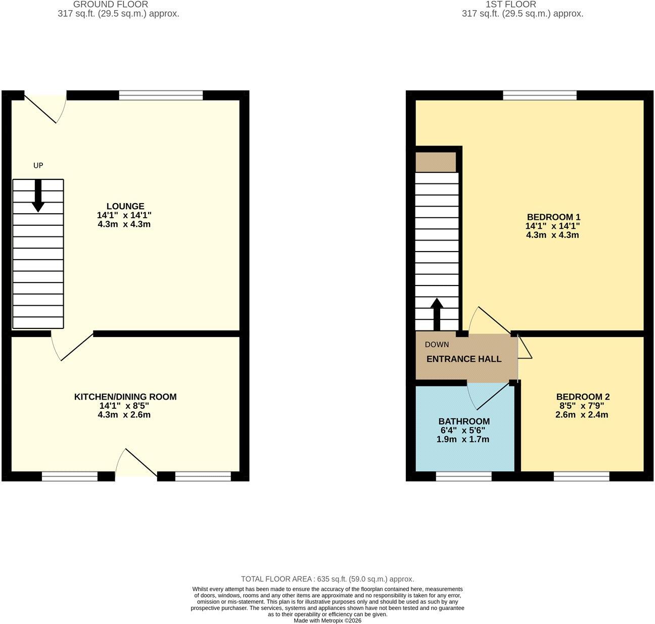 152 Two Trees Lane floorplan