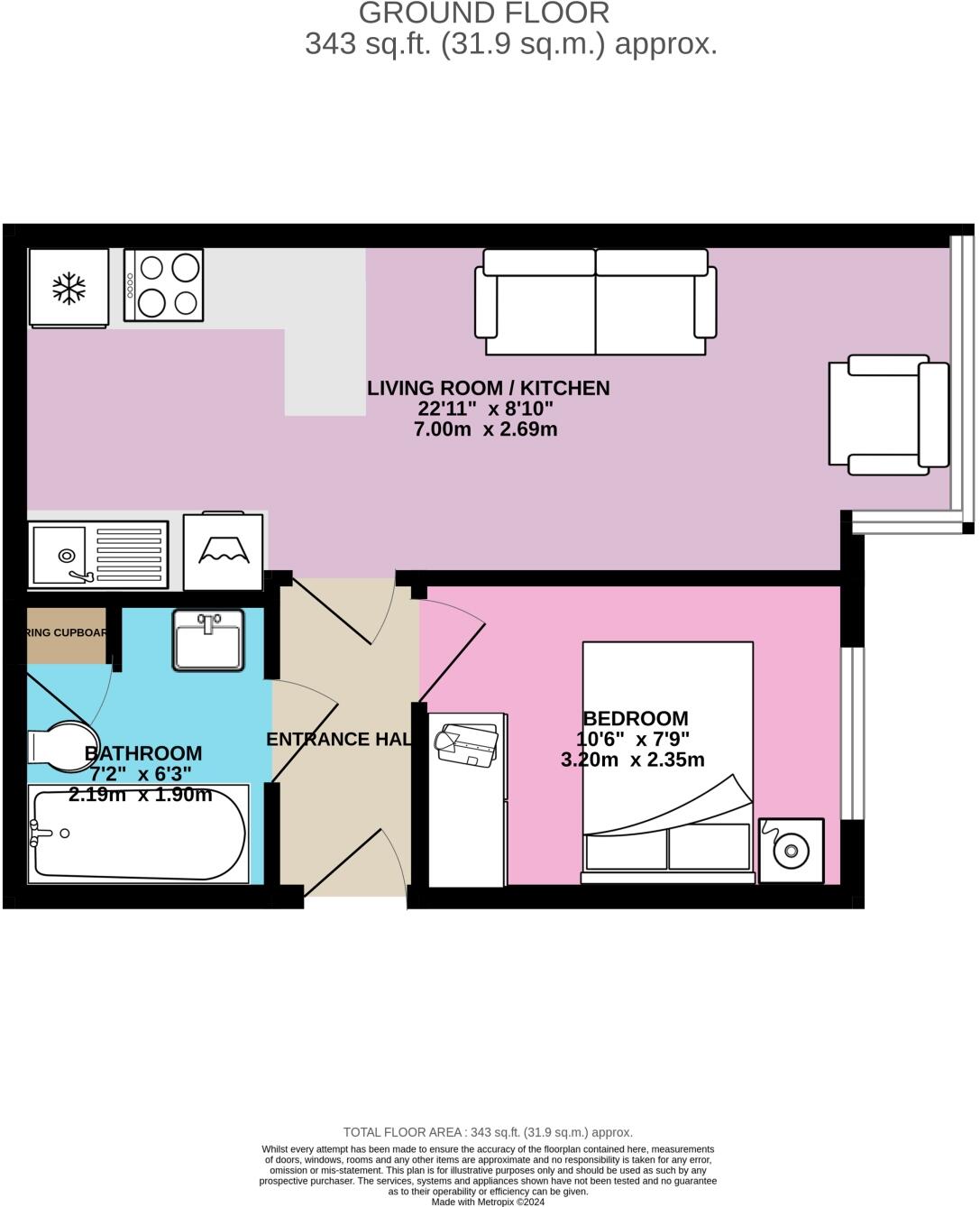 Fryers Court, High Wycombe floorplan