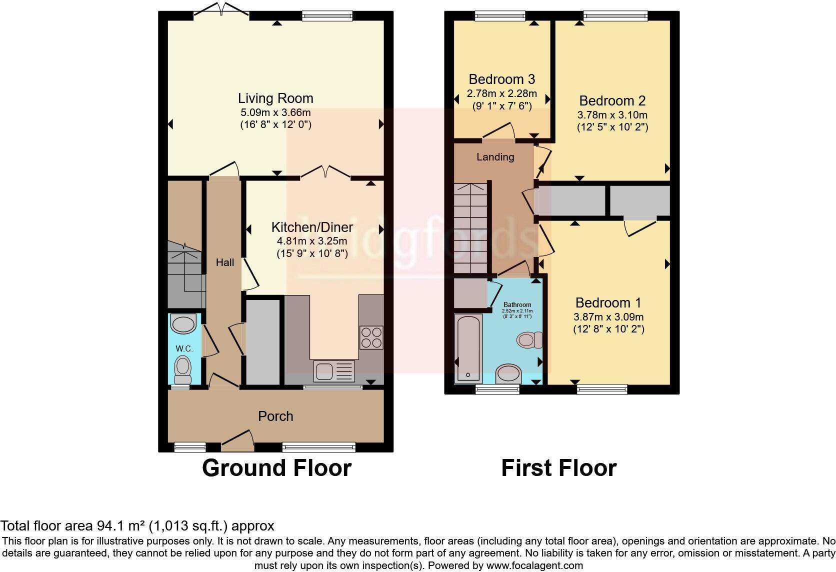 Chief Street, OLDHAM, Lancashire, OL4 floorplan