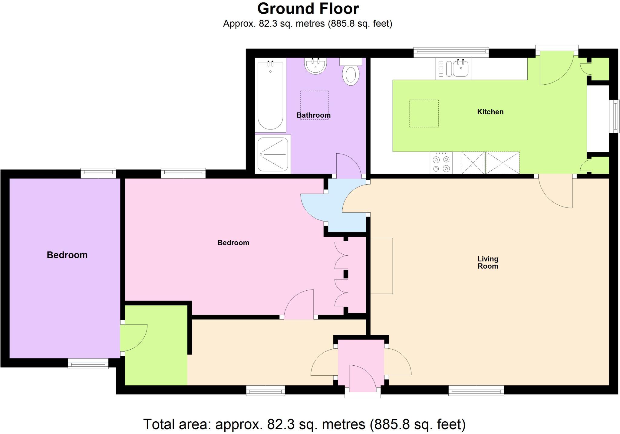 Wark, Northumberland, NE48 floorplan