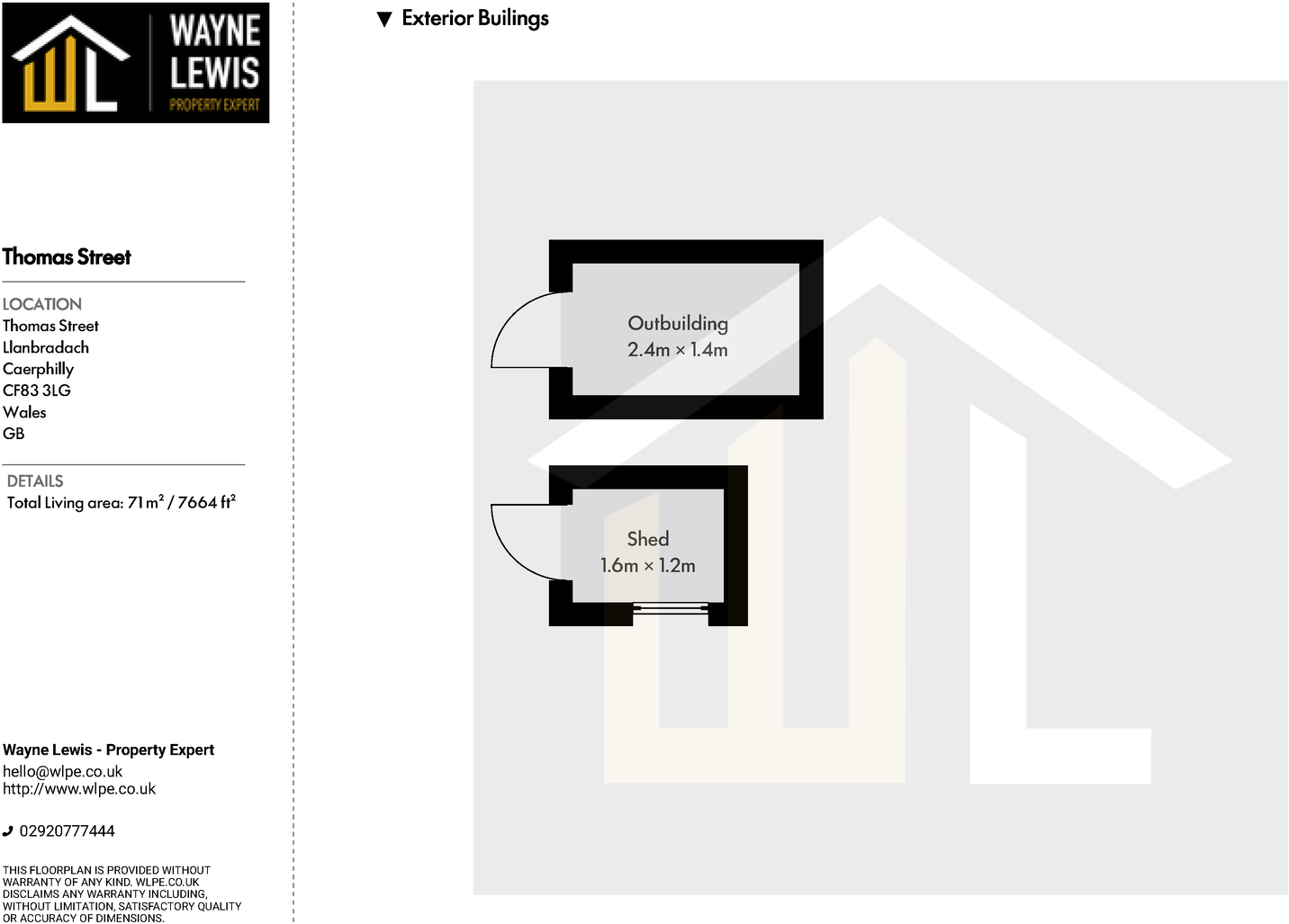 Thomas Street, Llanbradach, Caerphilly, CF83 3LG floorplan