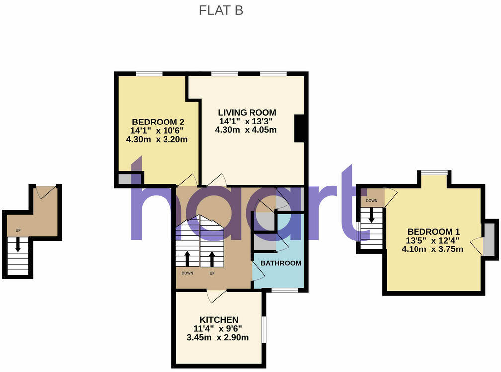 Corporation Oaks, St Ann's floorplan