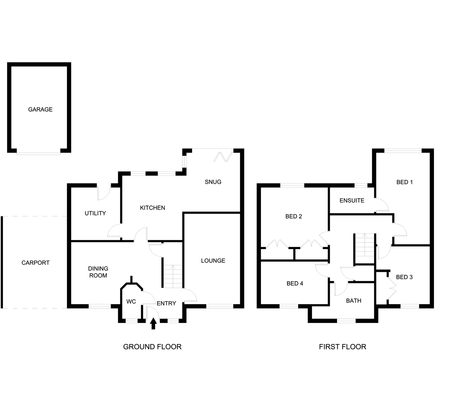 Old Gorse Way, Mawsley, Kettering, NN14 1GJ floorplan