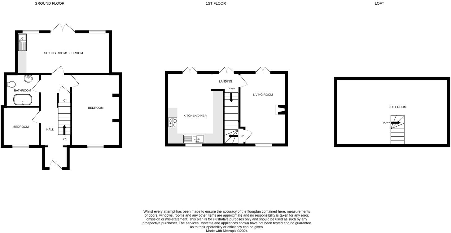 Sea View Cottage, Long Rock, TR20 8JG floorplan