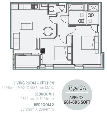 One Regent, 1 Regent Road, Manchester, M3 floorplan