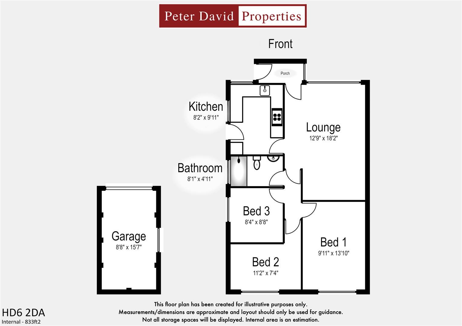 Rydings Drive, Brighouse floorplan