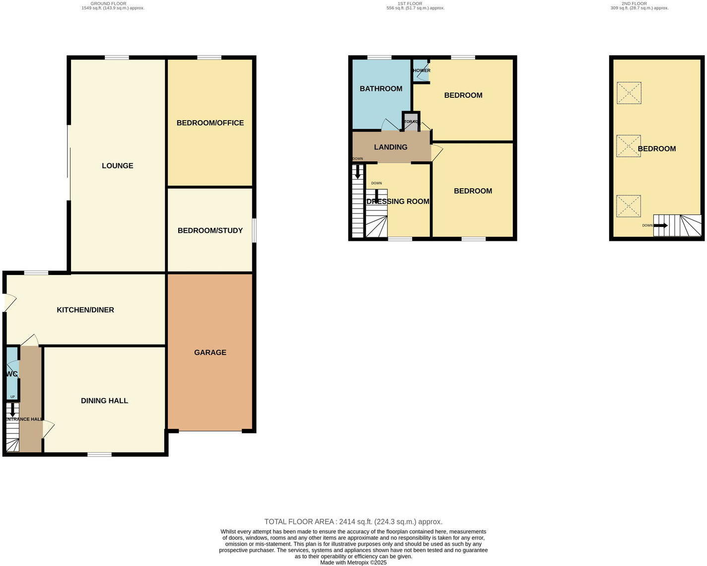 Peterborough Road, WHITTLESEY, Peterborough, PE7 1NJ floorplan