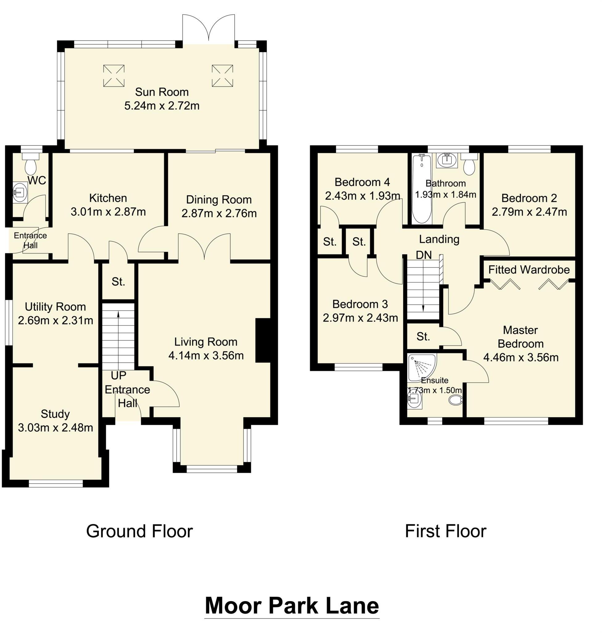 Moor Park Lane, Dewsbury floorplan