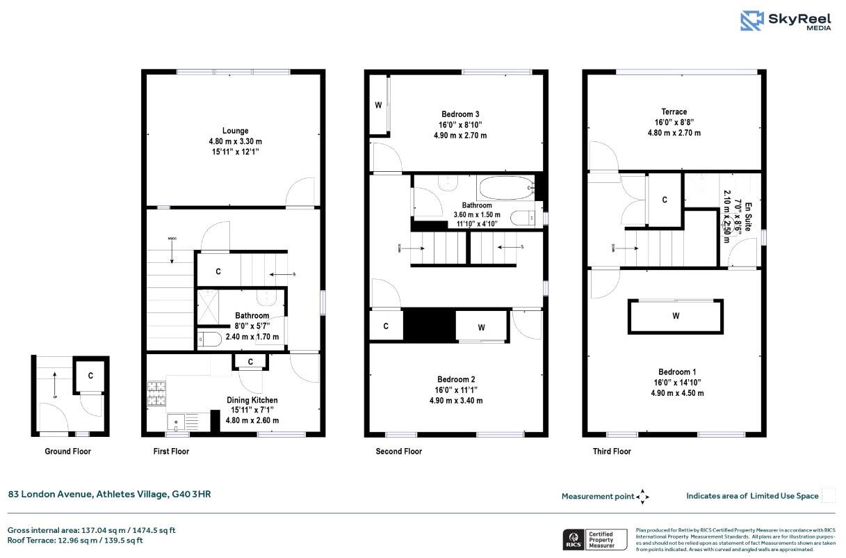 London Avenue, Athletes' Village, Glasgow City floorplan