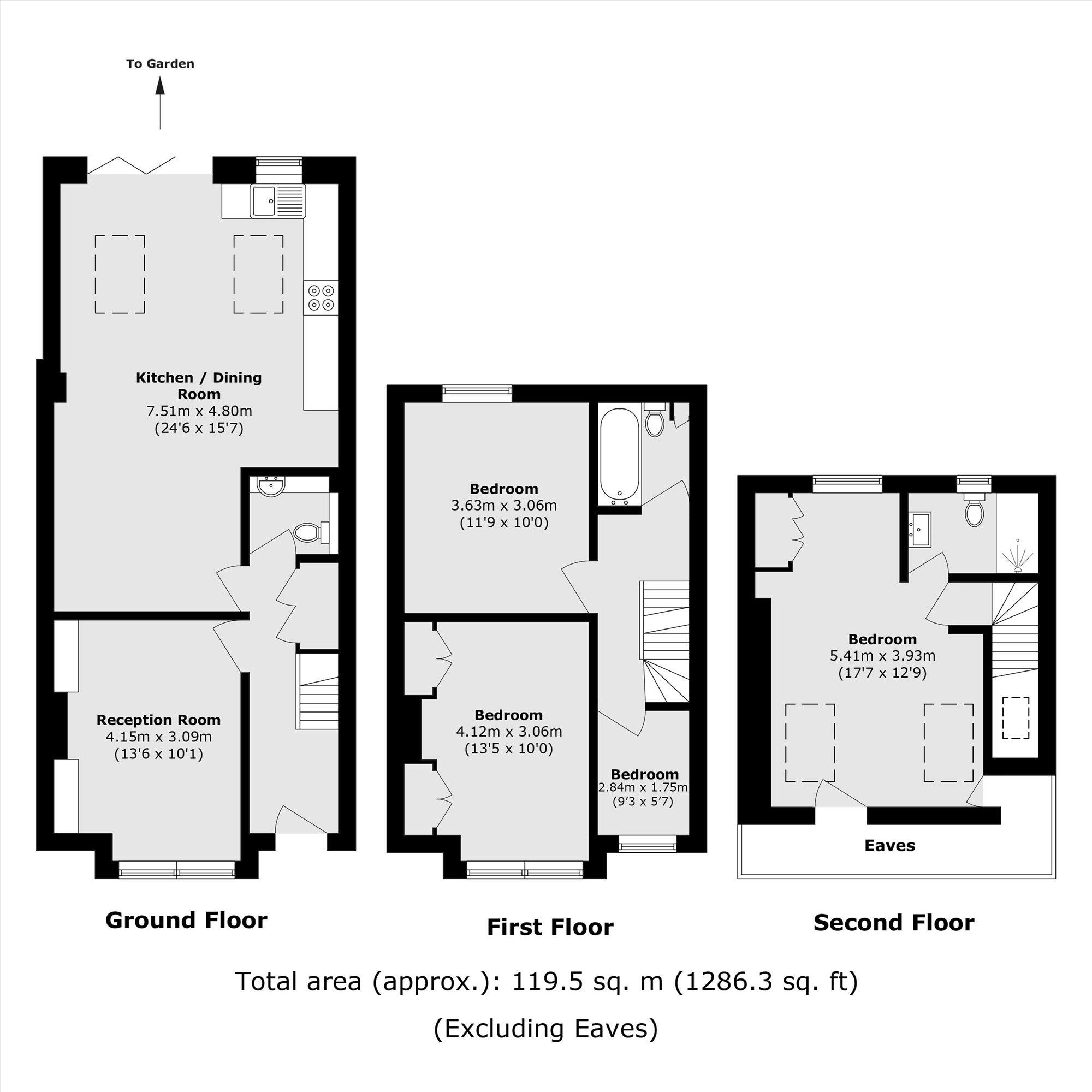 Faraday Road, Wimbledon floorplan