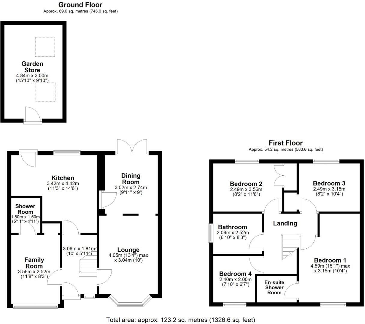 Cwrt Syr Dafydd, Llantwit Major, Vale of Glamorgan. CF61 2SR floorplan