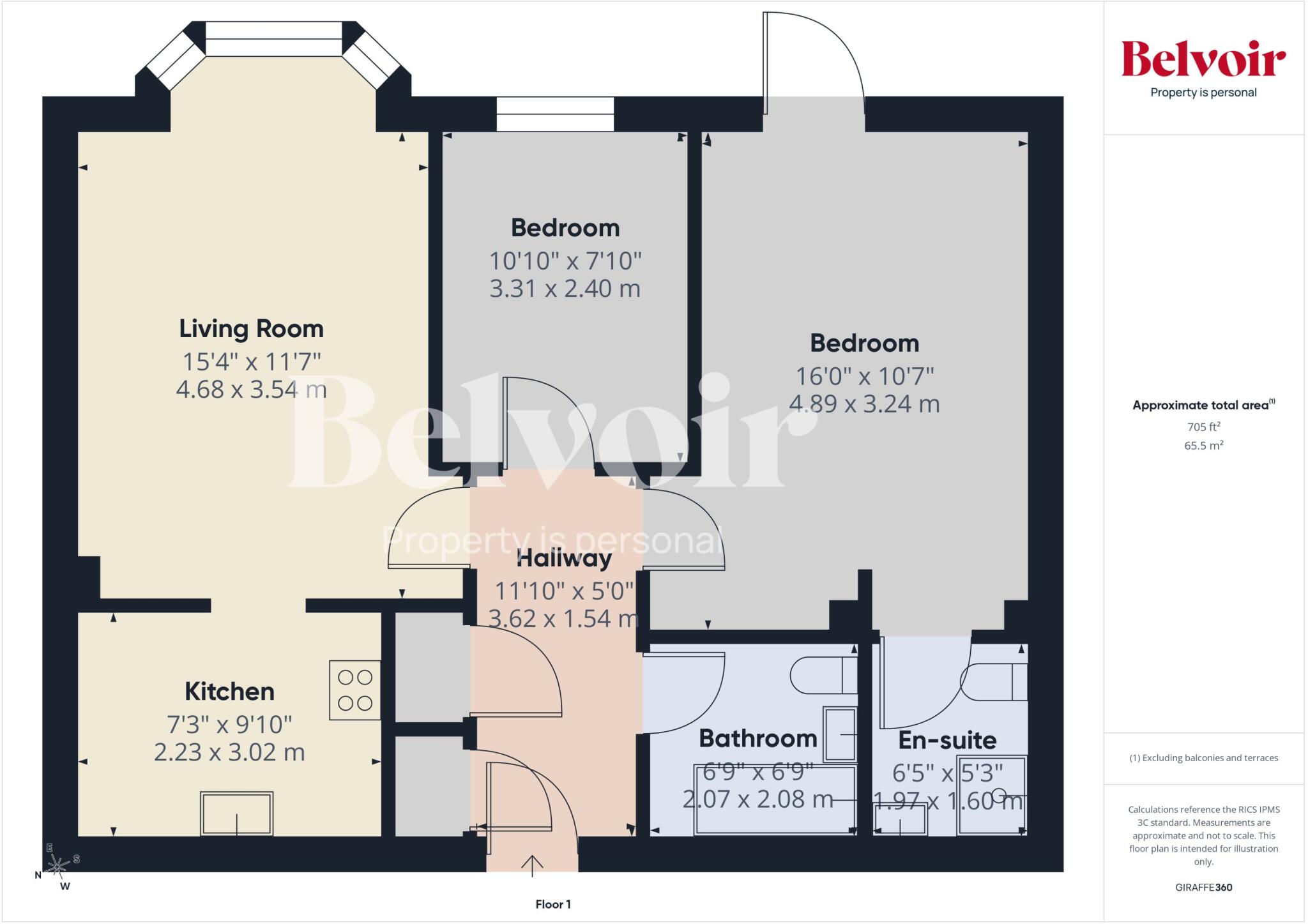 Bromley Court, Copthorne Road, Copthorne, Shrewsbury, SY3 floorplan