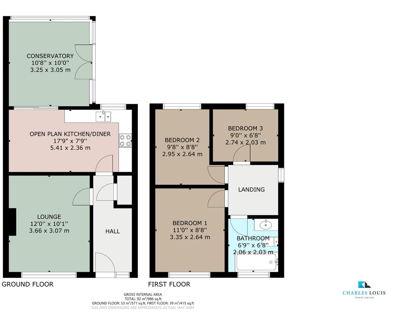 Fernview Drive, Ramsbottom, Bury floorplan
