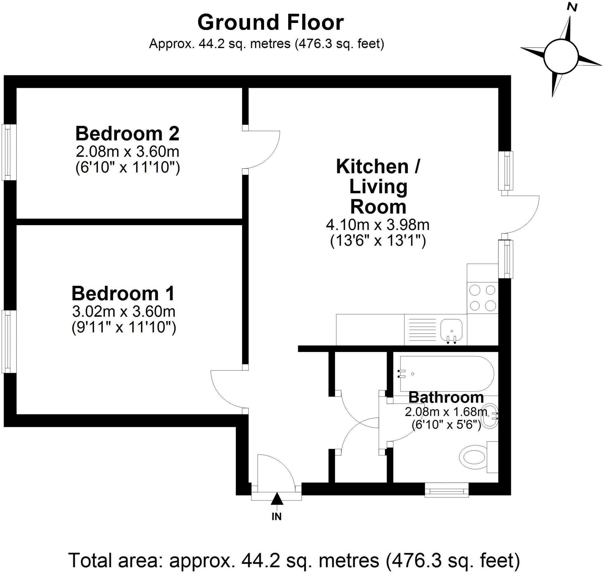 Ravenscroft, Watford floorplan
