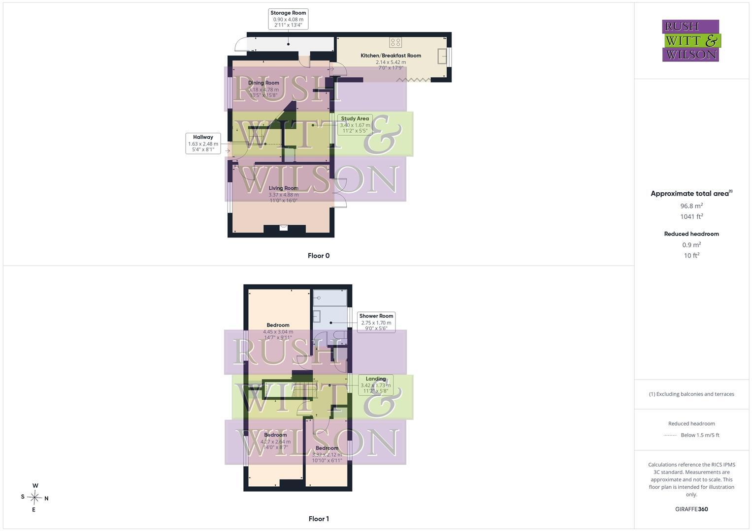 Churchfield, Westfield, Hastings floorplan