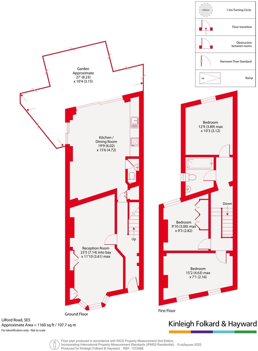 Lilford Road, Camberwell, London, SE5 floorplan