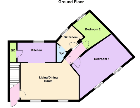 Conyger Close, Great Oakley, Corby, NN18 8FW floorplan