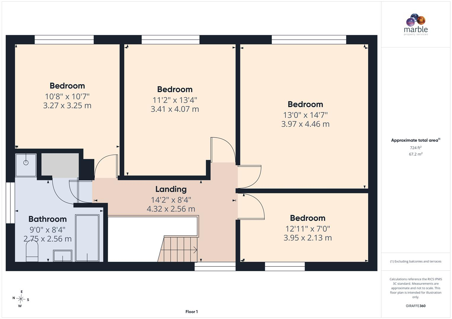 Cheribough Road, Castle Donington, Derby floorplan