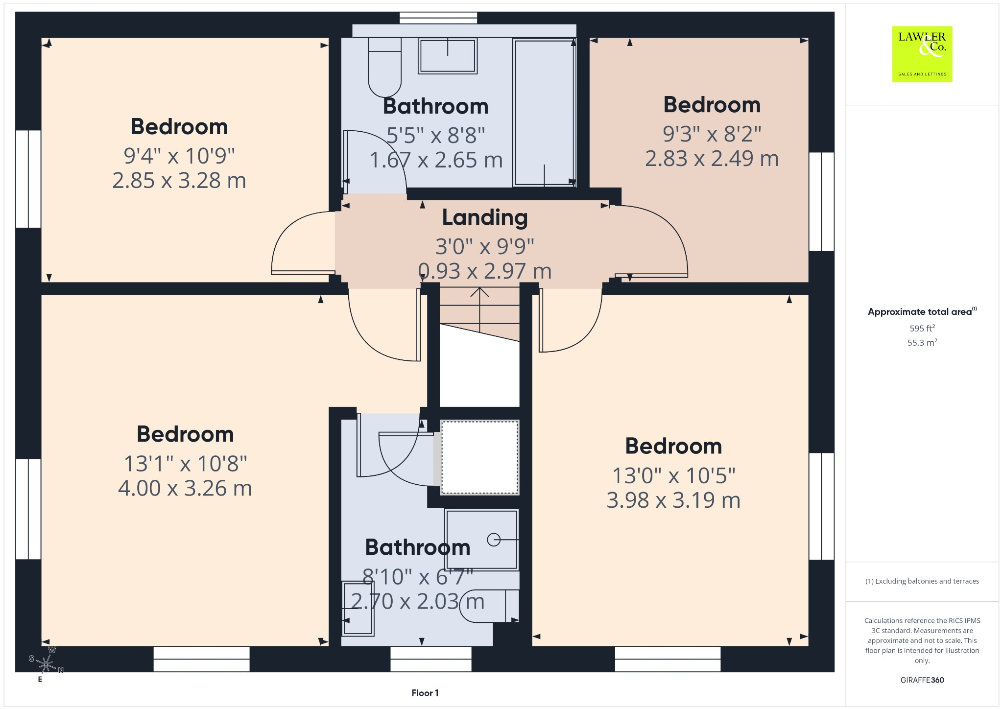Beekeeper Close, Stockport, Cheshire, SK2 7ER floorplan
