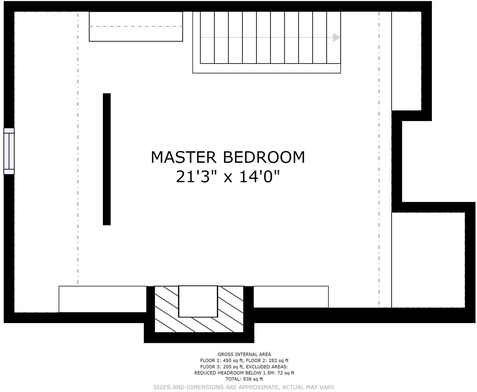 4 Bedroom, Gwenfron Street floorplan