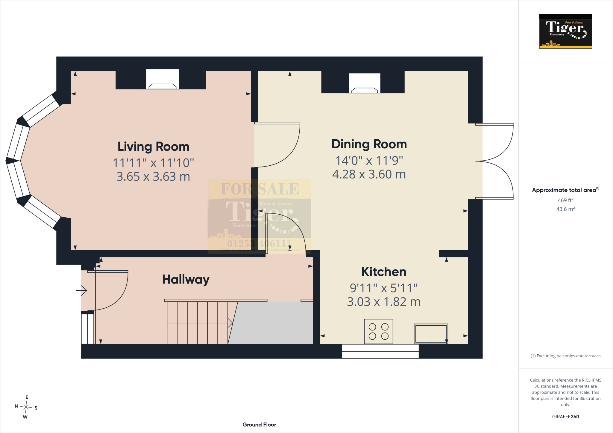 Severn Road, Blackpool floorplan