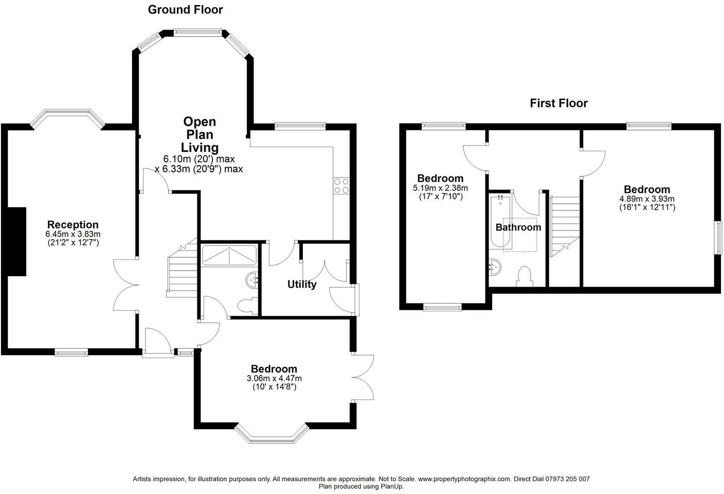 Afon Glas, Llangollen floorplan