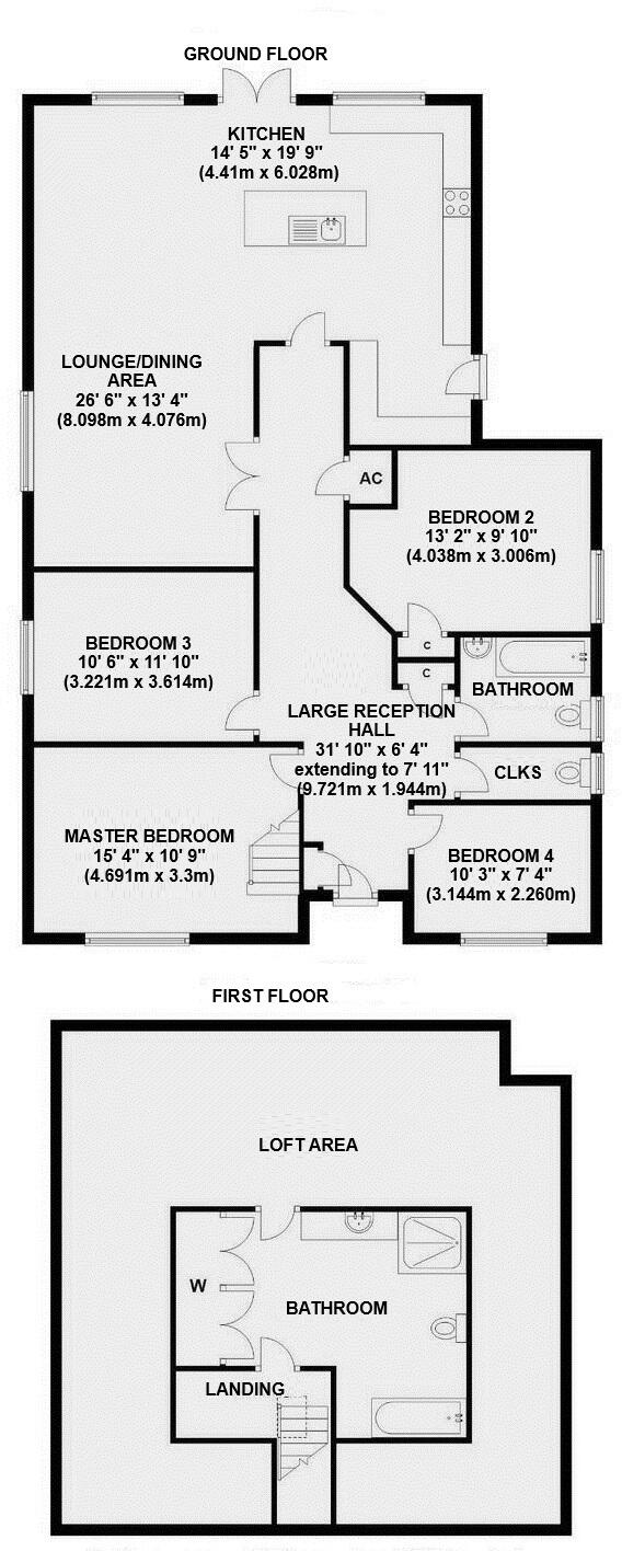 Upton Way, Broadstone floorplan
