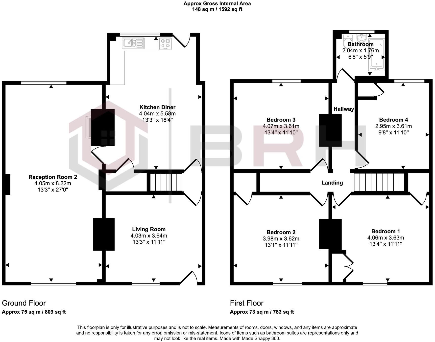 Bateman Square, Thurnscoe, S63 floorplan