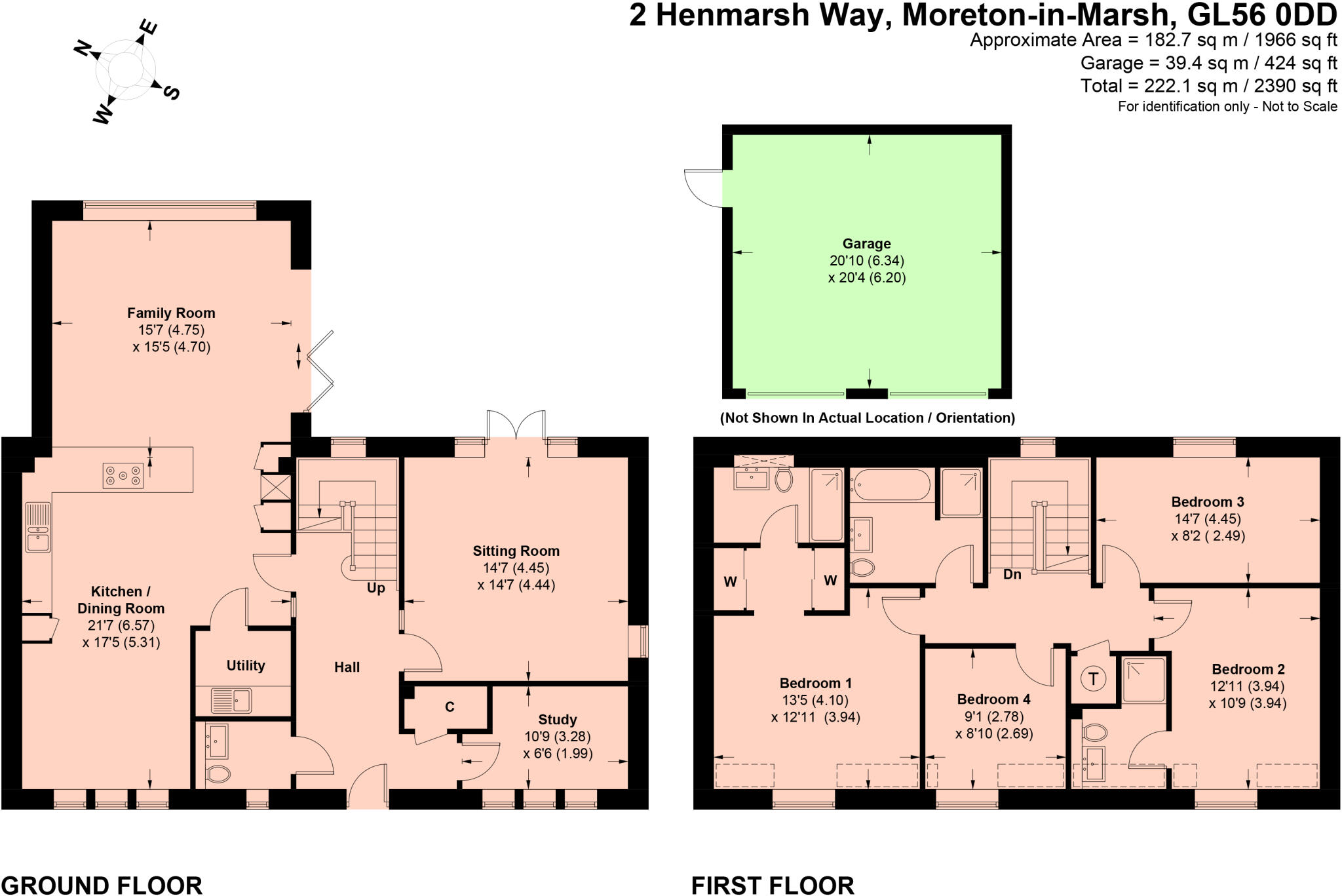Henmarsh Way, Moreton-in-Marsh, Gloucestershire, GL56 floorplan