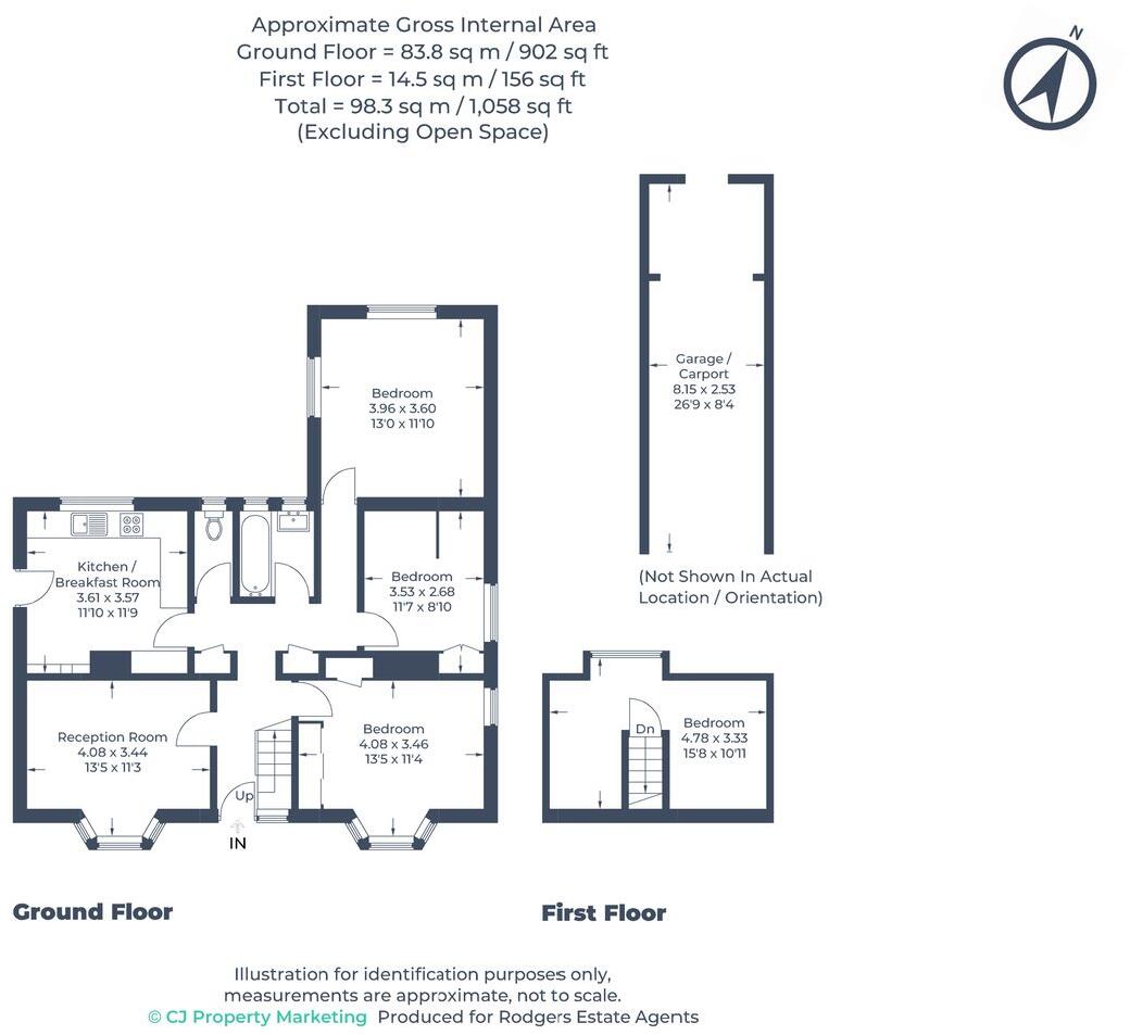 Hill Rise, Chalfont St Peter, SL9 floorplan
