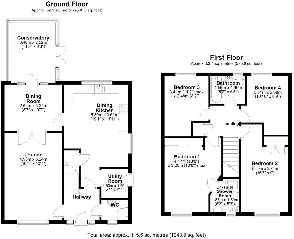 Spire View, Sleaford, Lincolnshire, NG34 floorplan