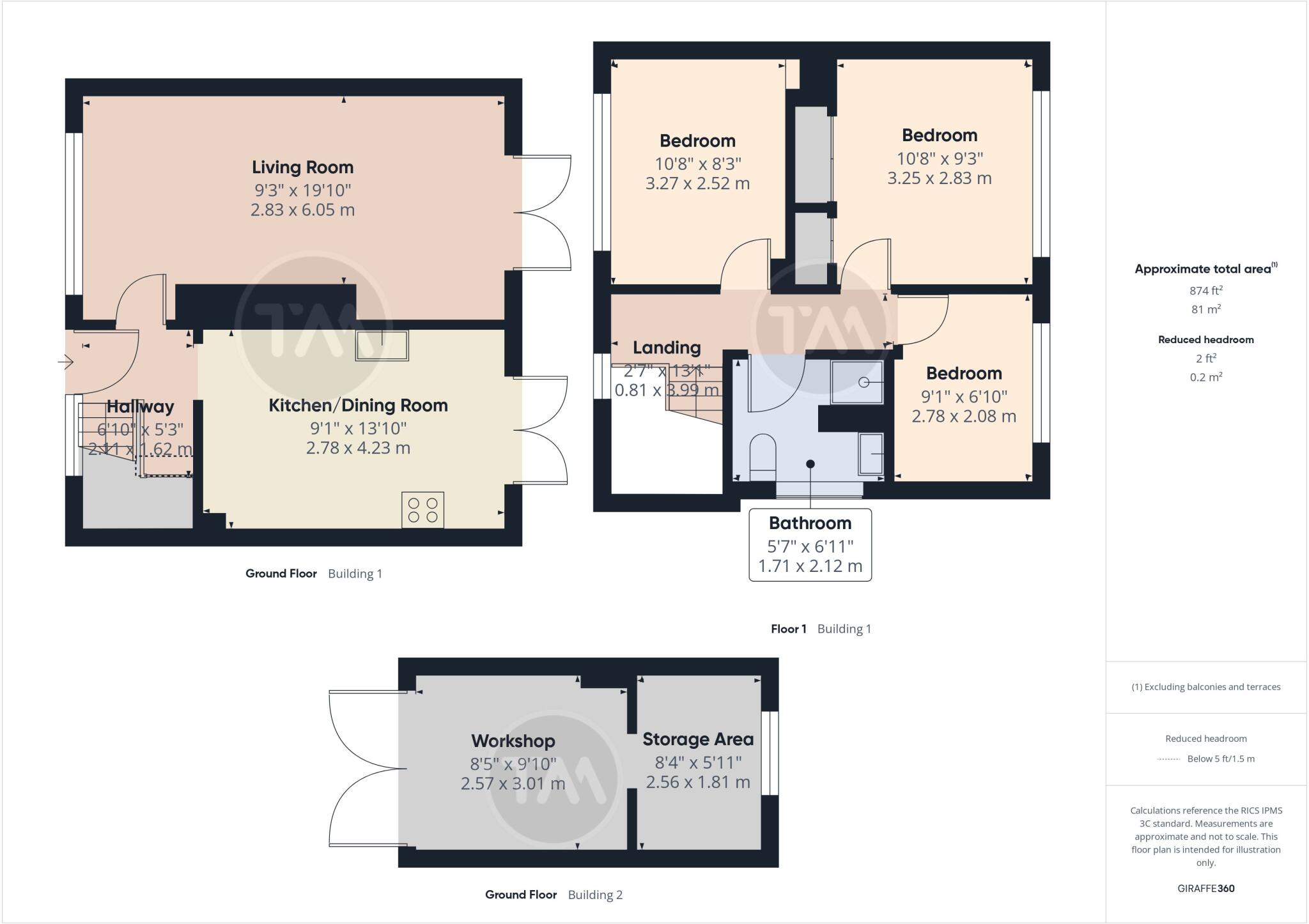 Park Way, Offord Cluny, St. Neots, PE19 floorplan