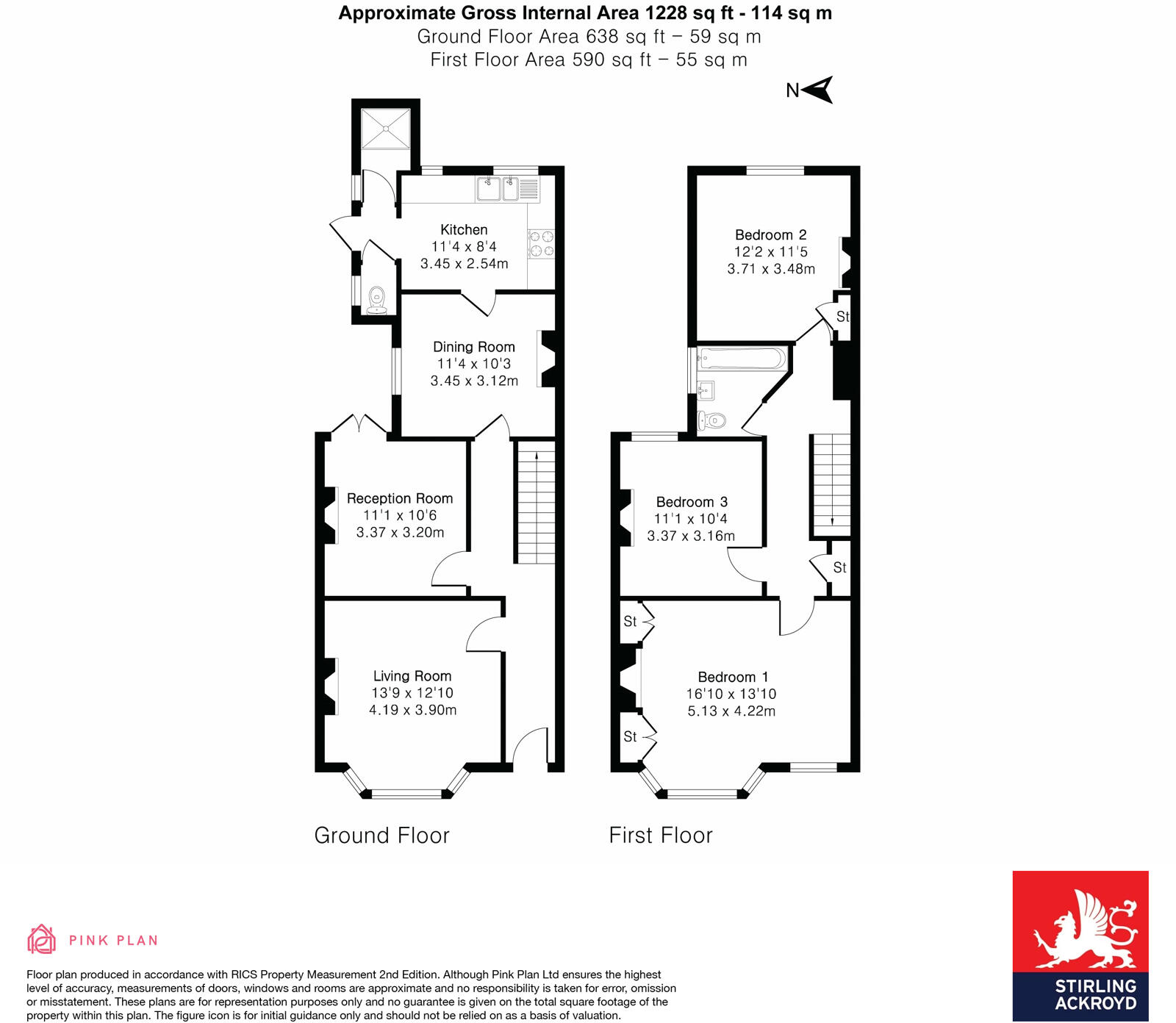 Chisholm Road, Croydon, CR0 floorplan