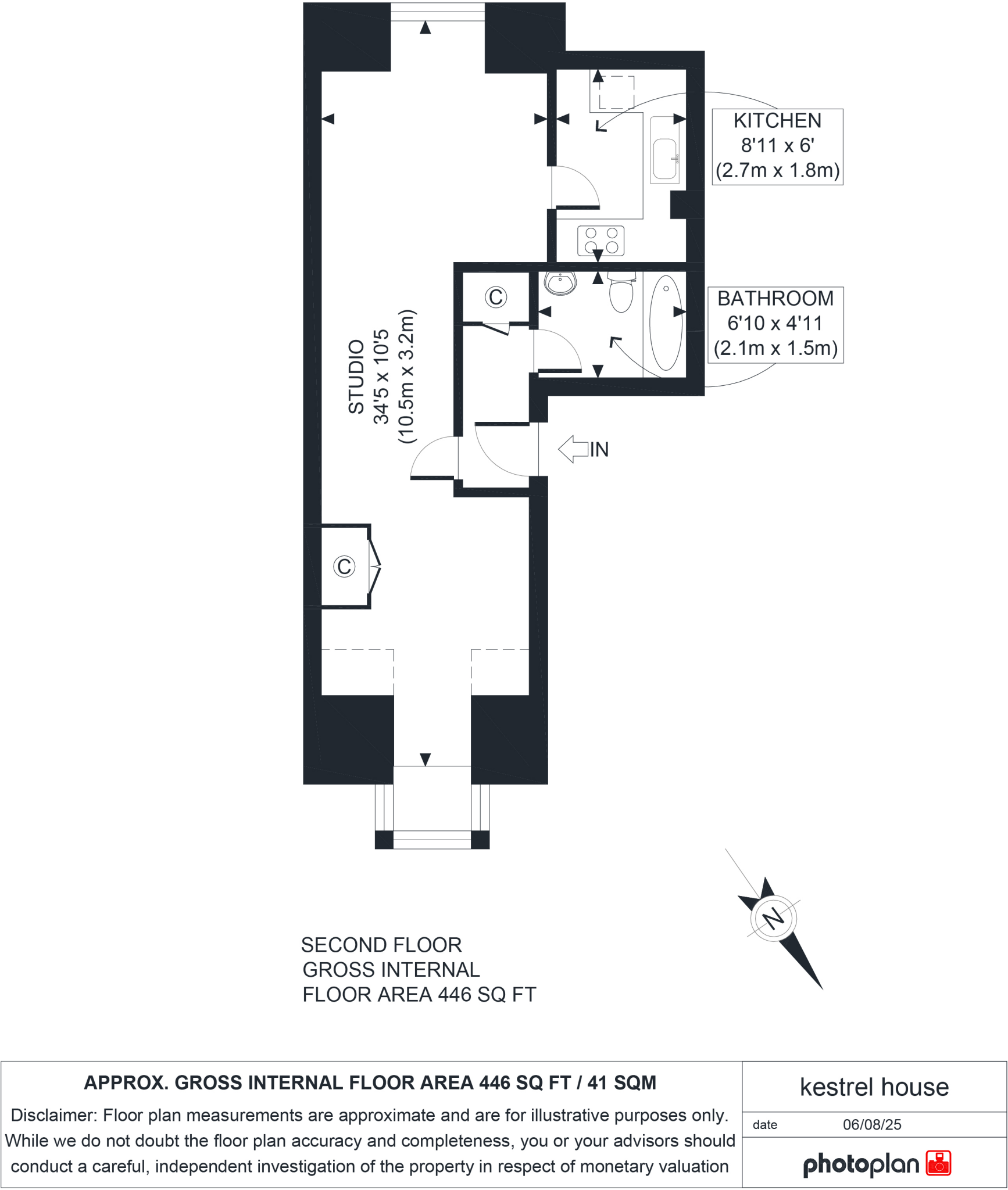 Kestrel House, Mowbray Road floorplan