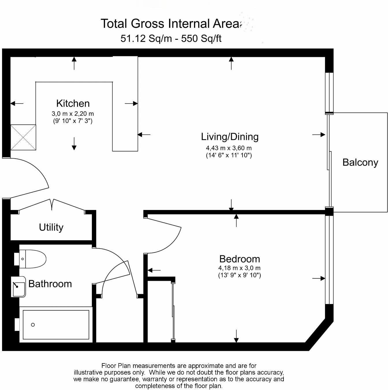 Judde House, Duke Of Wellington Avenue, London, SE18 floorplan