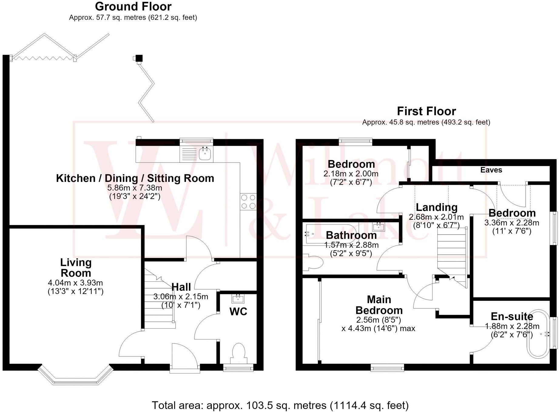 South Road, Bishop's Stortford, CM23 floorplan