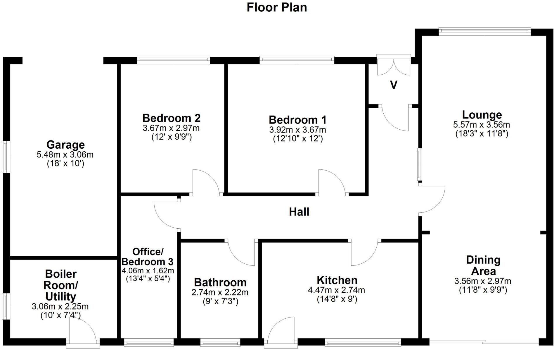 The Sheiling, Sorn, KA5 6JA floorplan
