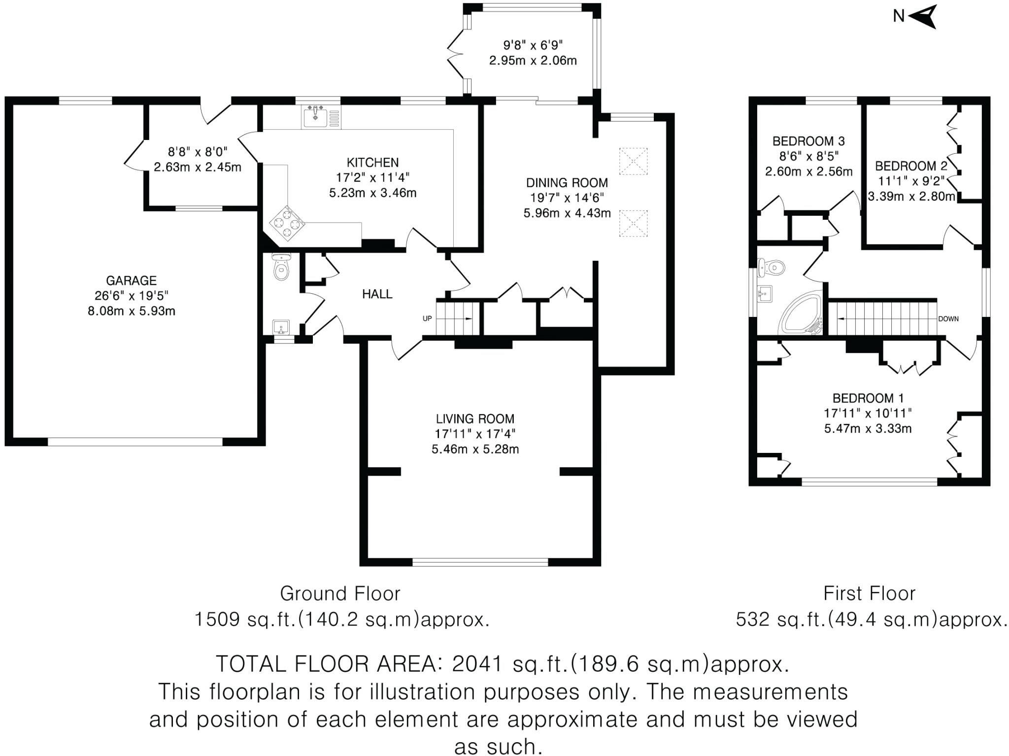 Carleton Rise, Welwyn, AL6 floorplan