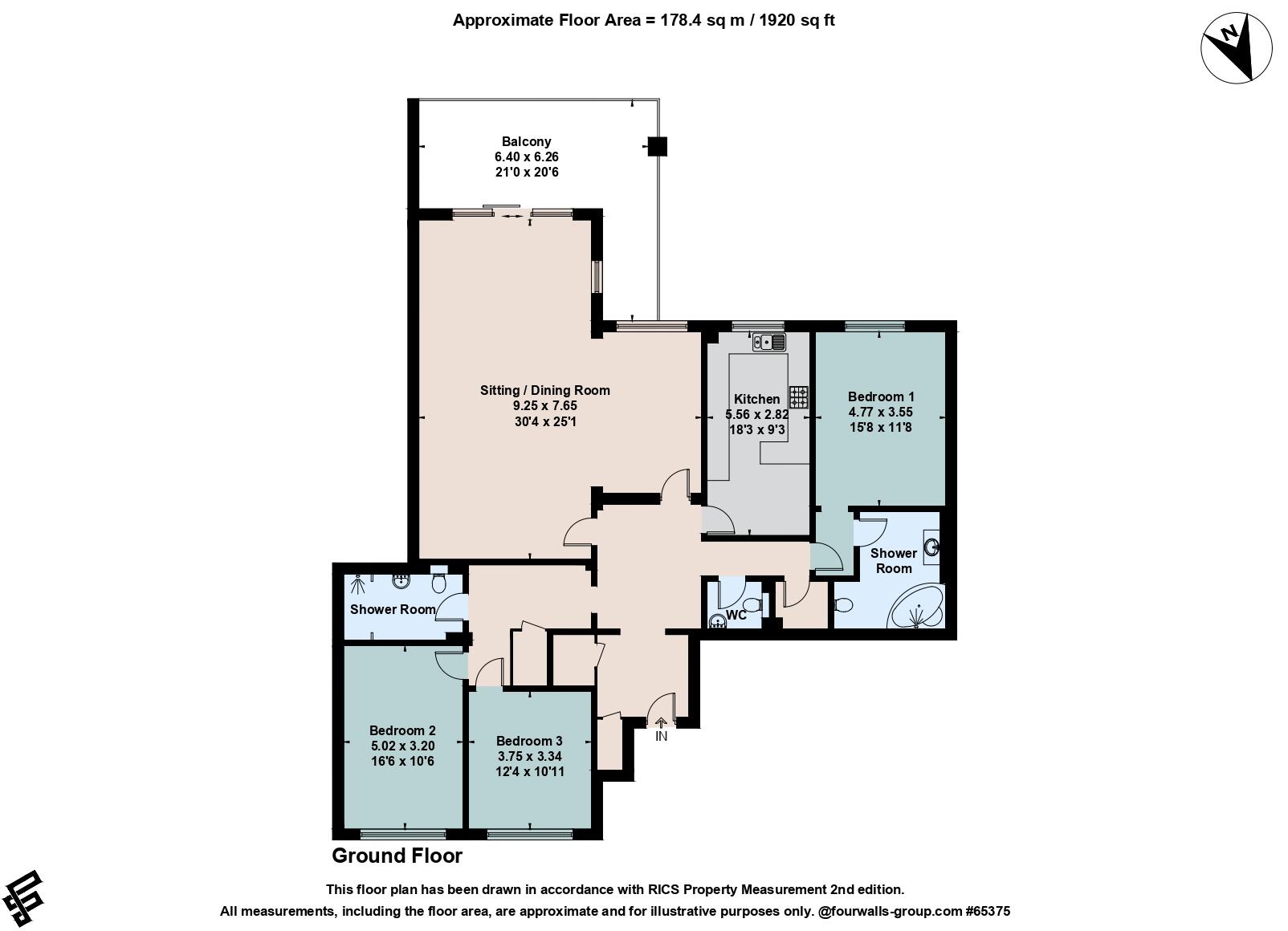 Lilliput Road, Canford Cliffs, Poole, Dorset, BH14 floorplan