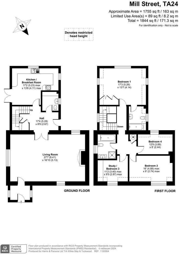 Mill Street, Withycombe, Minehead floorplan