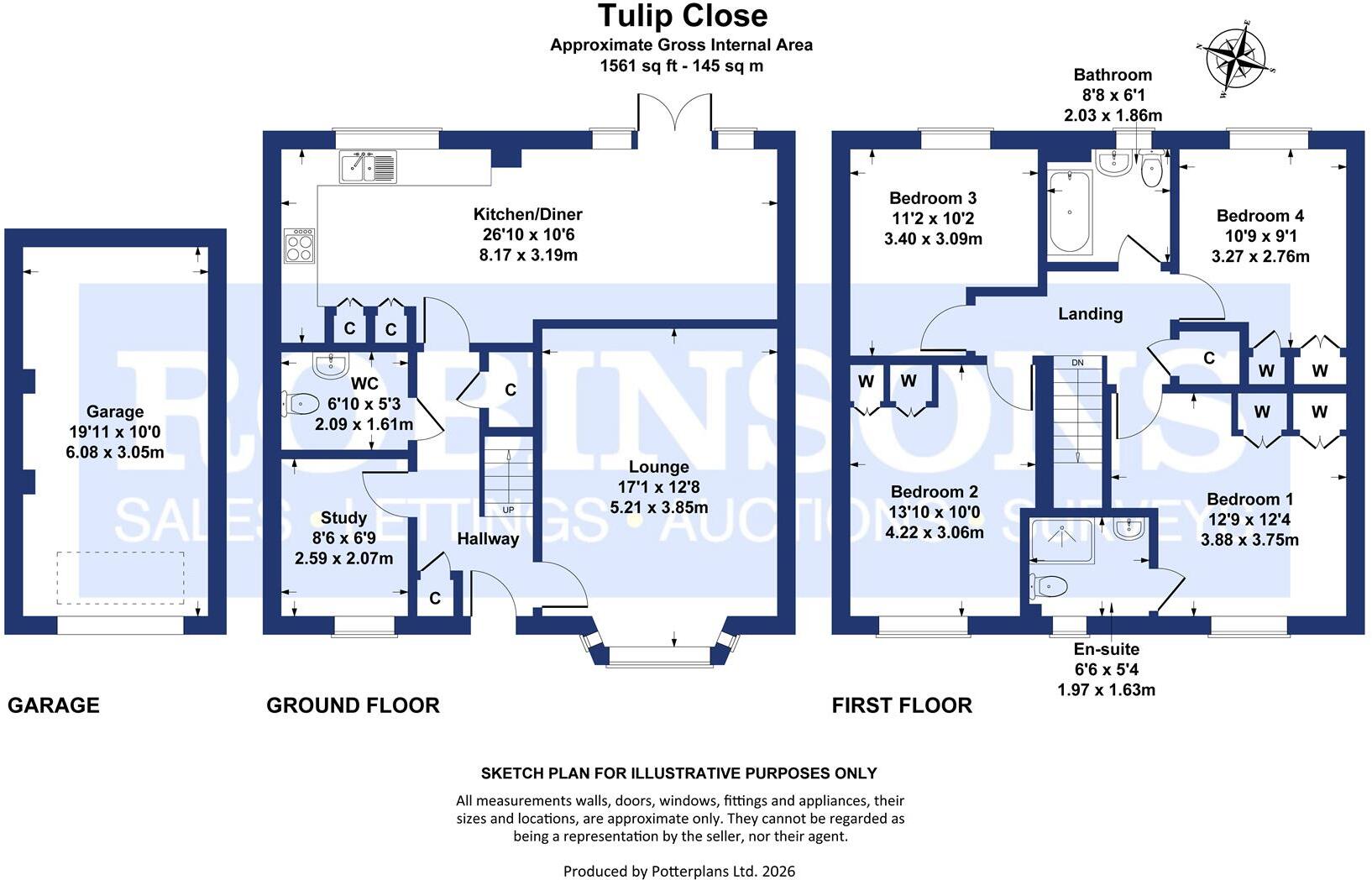 Tulip Close, Wynyard, Billingham floorplan