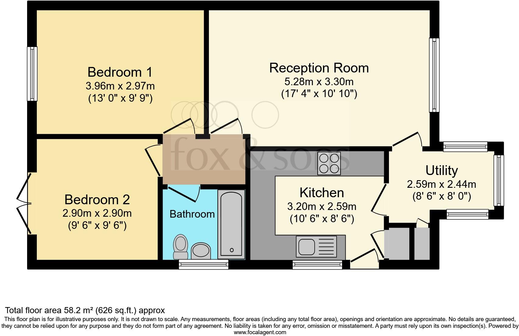 Old Orchard Place, Hailsham floorplan