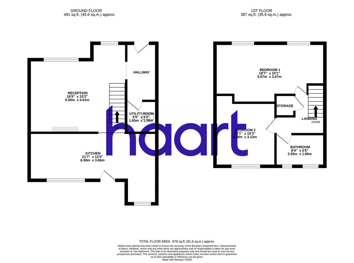 Harlesden Road, Harold Hill floorplan
