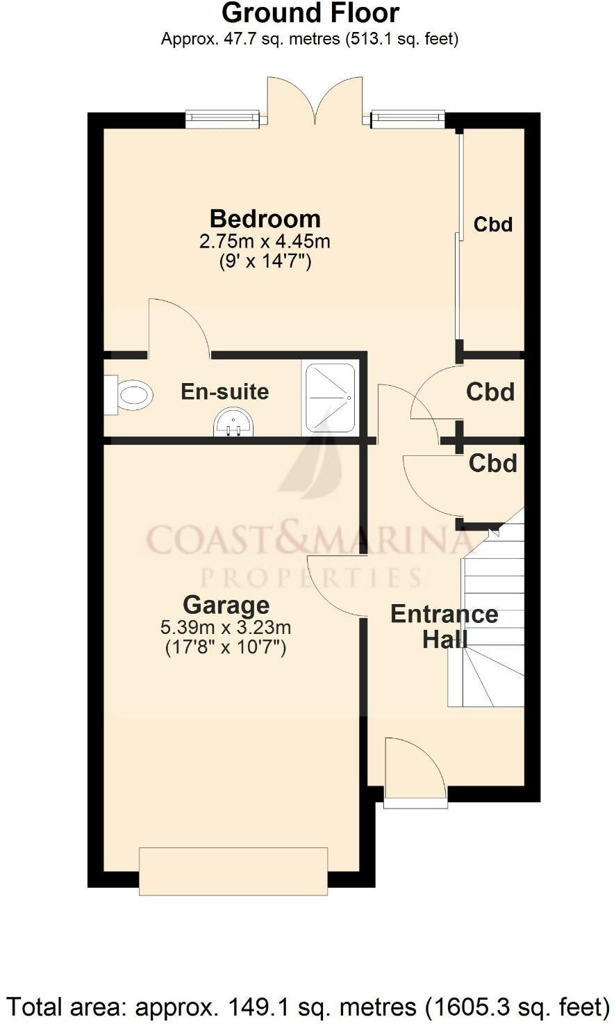 West Parade, Llandudno, Conwy   floorplan