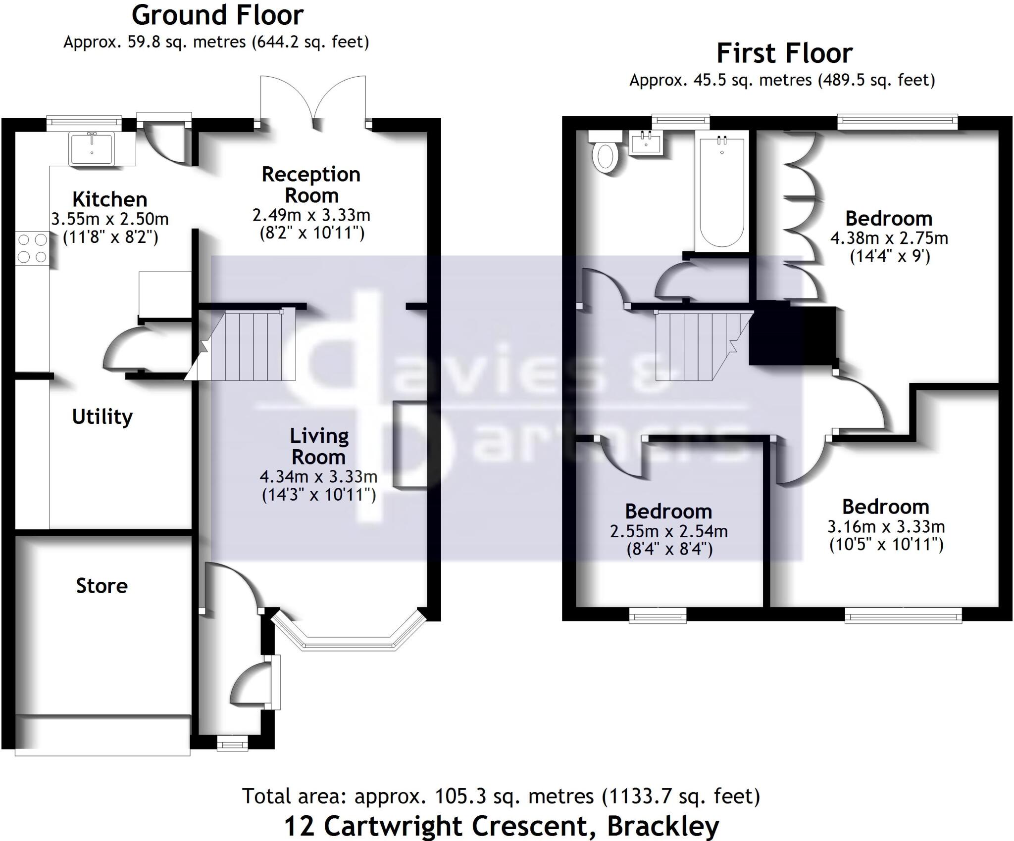 Cartwright Crescent, Brackley floorplan