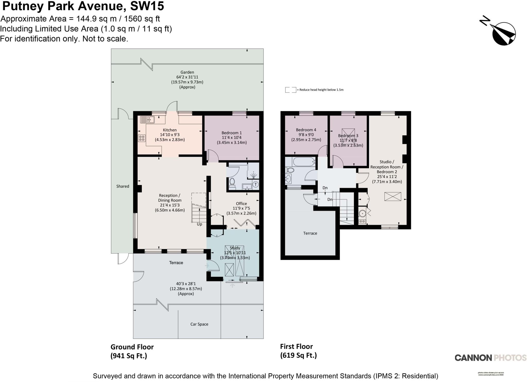 Putney Park Avenue, Putney, London, SW15 floorplan