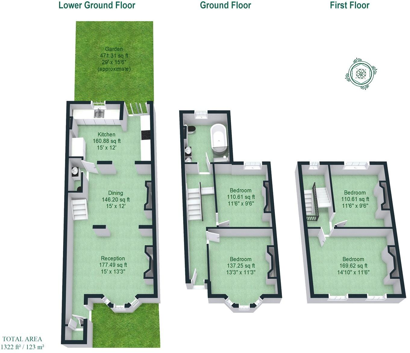 Leconfield Road, London, N5 floorplan