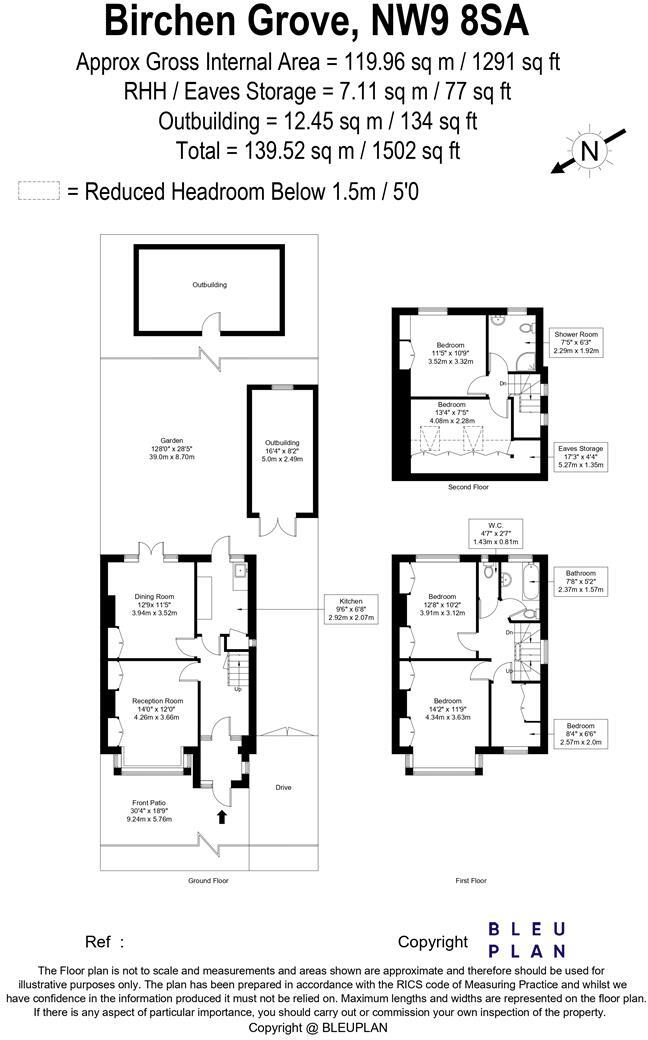 Birchen Grove, London floorplan