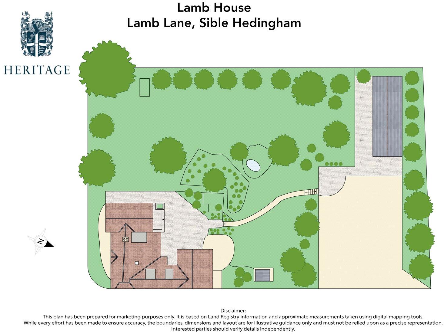 Lamb Lane, Sible Hedingham, Halstead, Essex, CO9 floorplan