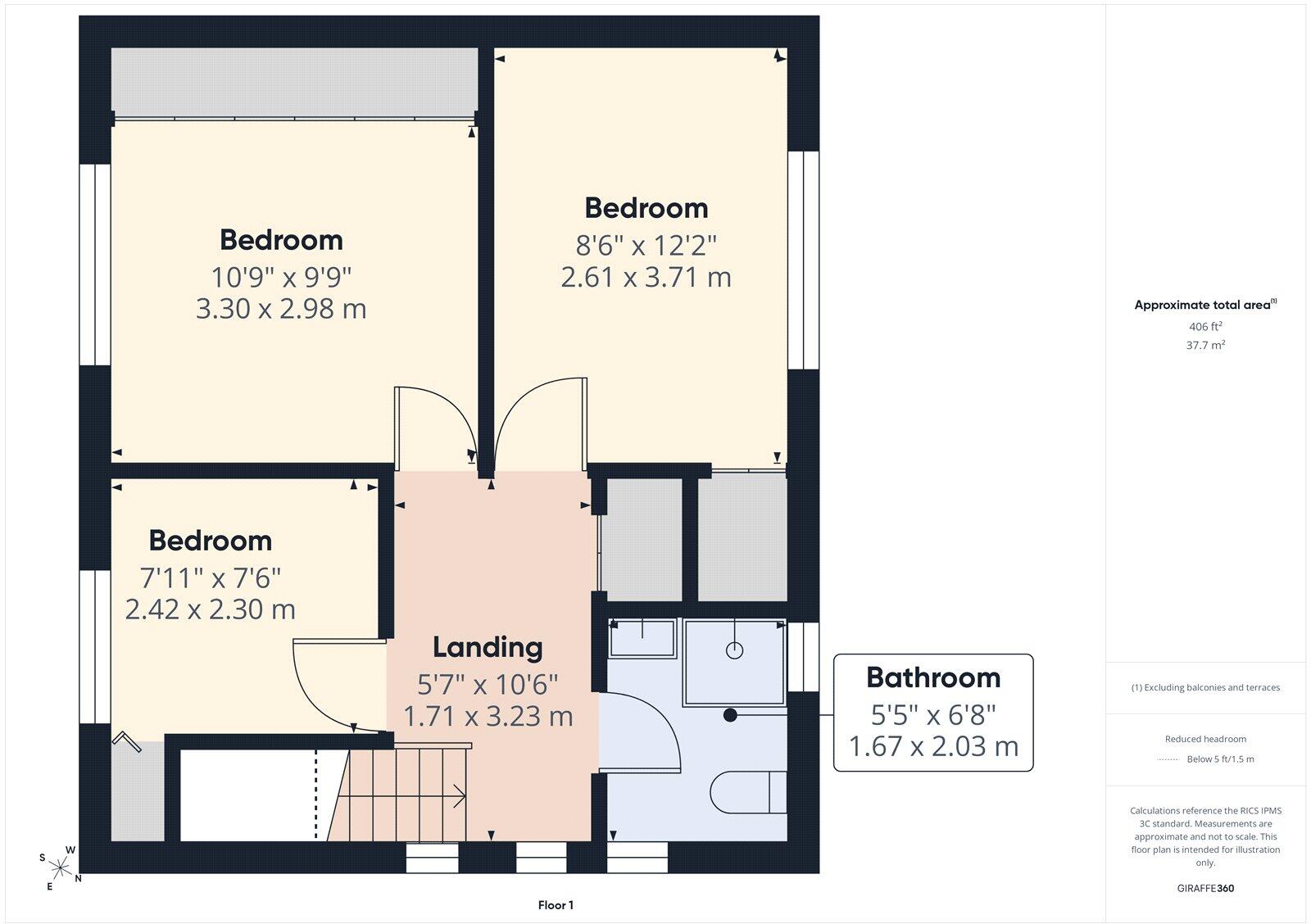 Arnside Road, Nottingham, Nottinghamshire, NG5 floorplan